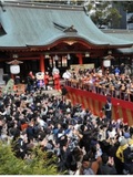 ２月３日は生田神社で👹豆まきがあります😄