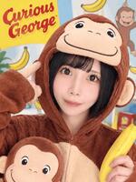 霧島 明日香（KOBE GOLD）の写メ日記「明日香のジョージ🐵」 画像